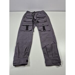 Anti order Pants Gray Cargo Jogger cyber grunge relaxed Men's Large